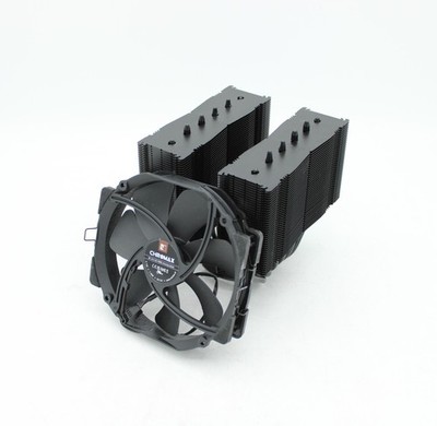 Noctua NH-D15 chromax.black, Doppel-Turm-CPU-Kühler (140 mm, Schwarz)