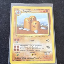 Dugtrio 19/102 Set Base Illimitato - Carta Pokemon Rara - Near Mint!