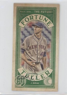 2019 Topps Gypsy Queen Fortune Teller Mini Green 28/99 Jacob deGrom #FTMJD x5u