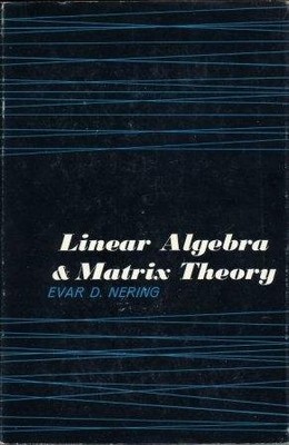 Linear Algebra and Matrix Theory.