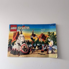 Lego Western 6746 Chief&rsquo;s Teepee Instruction Manual
