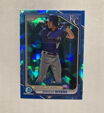 Spencer Nivens 2024 Bowman Chrome Sapphire Edition Prospects Card #BCP-37 Royals