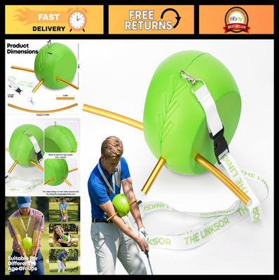 Golf Swing Trainer Aid - Posture Correction, Proper Mechanics, All Skill Levels