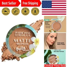 Ultra-Creamy  Matte Bronzer with Water-Resistant Finish - Deep Glow