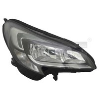 Scheinwerfer Links Blende Verchromt H7/H7 Tagfahrlicht FüR Opel Corsa E X15