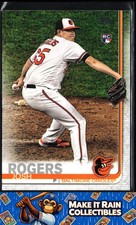 Josh Rogers 2019 Topps #567 Baltimore Orioles Rookie RC