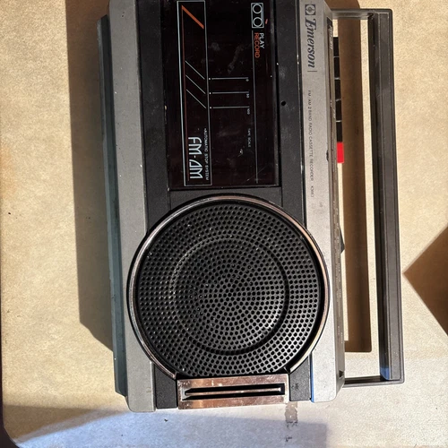 Emerson K3663 AM/FM Radio Cassette Tape Recorder Tape  Deck Not Working