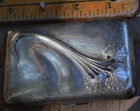 Antique 800 Silver Jugendstil Art Nouveau Cigarette Case
