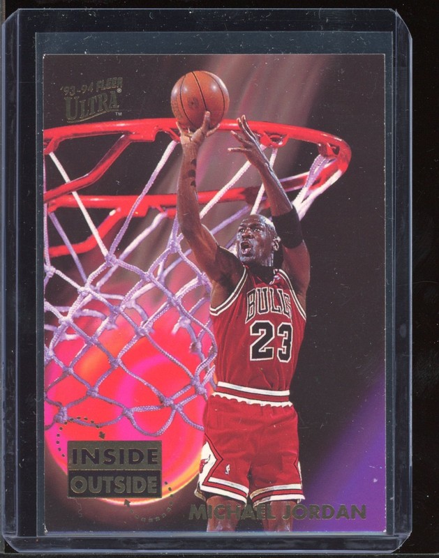 1993-94 FLEER ULTRA INSIDE OUTSIDE MICHAEL JORDAN #4