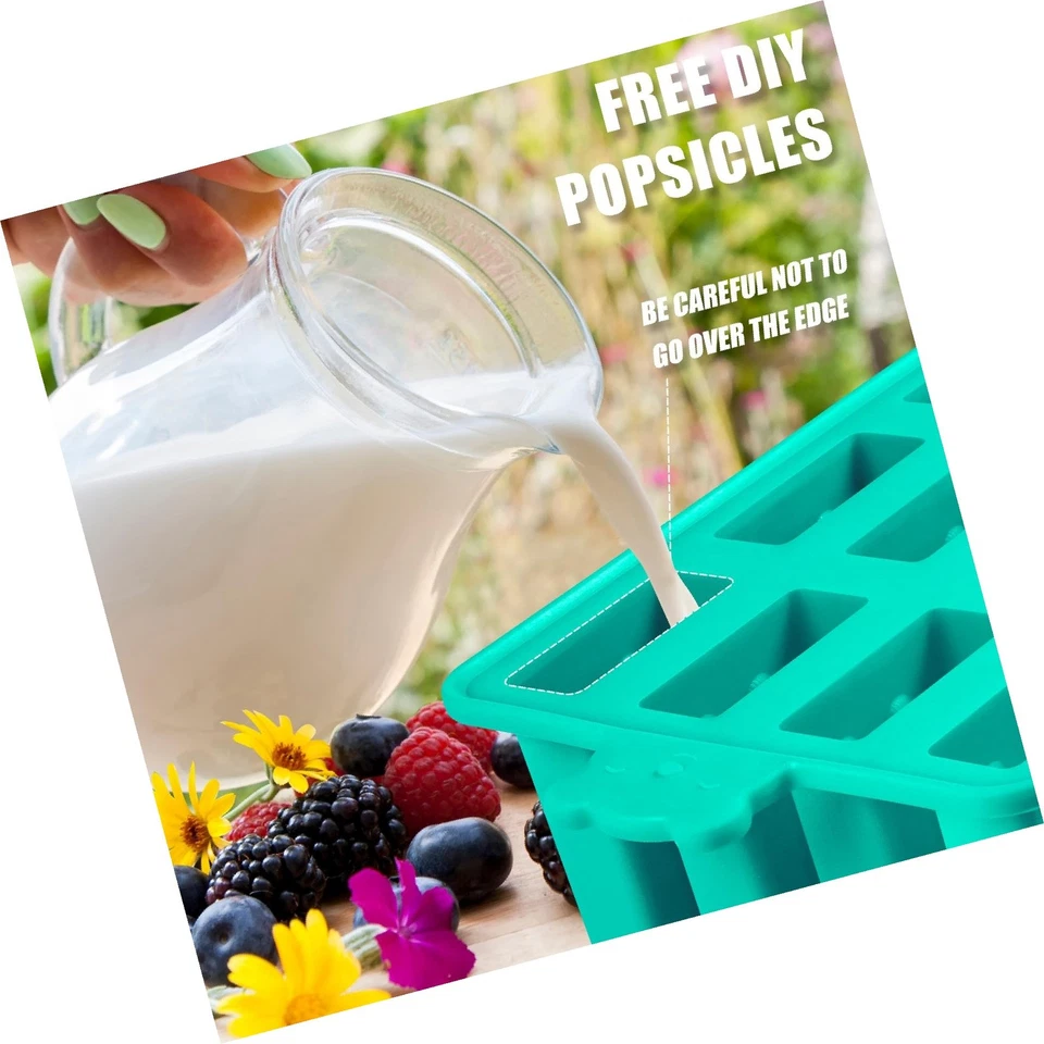 Popsicles Molds, Silicone ice Pop Mold Food Grade Cakesicles Mold For ice Cre... - Image 3 of 4