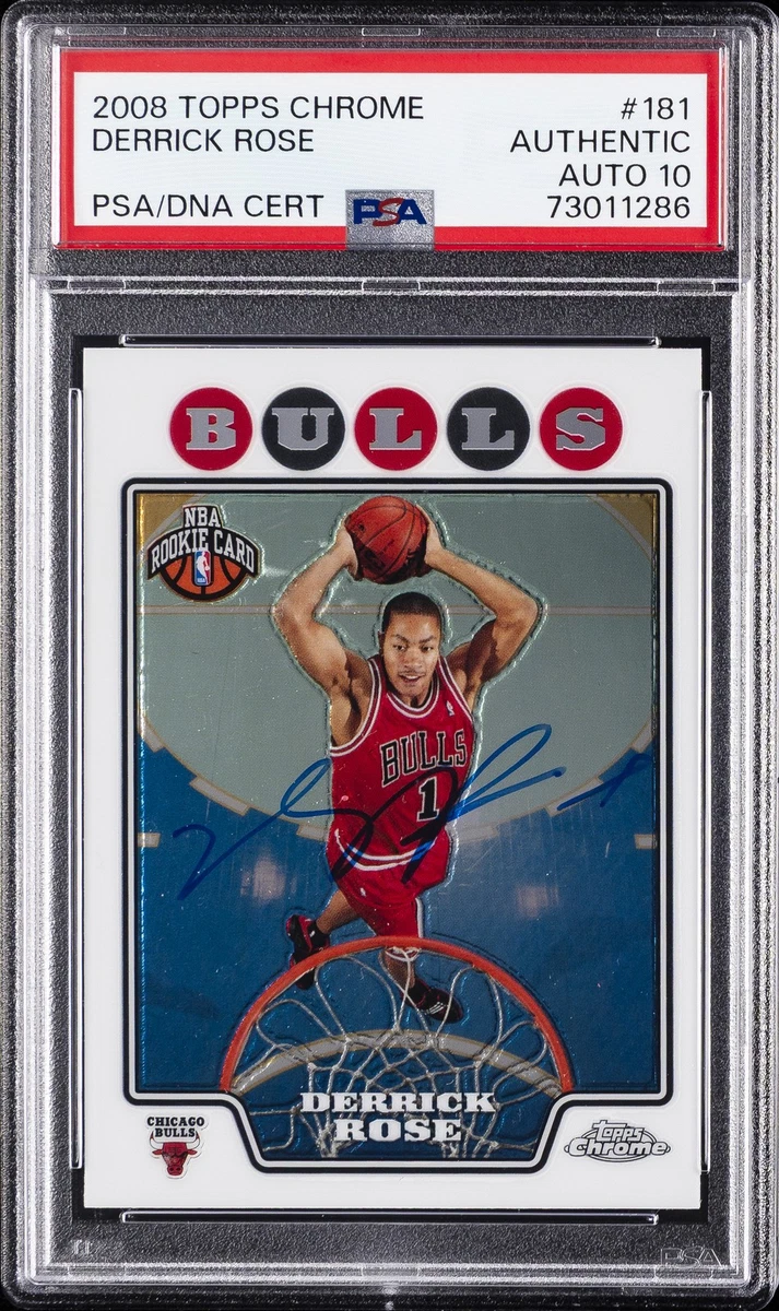 Topps Derrick Rose Basketball Rookie Sports Trading Cards
