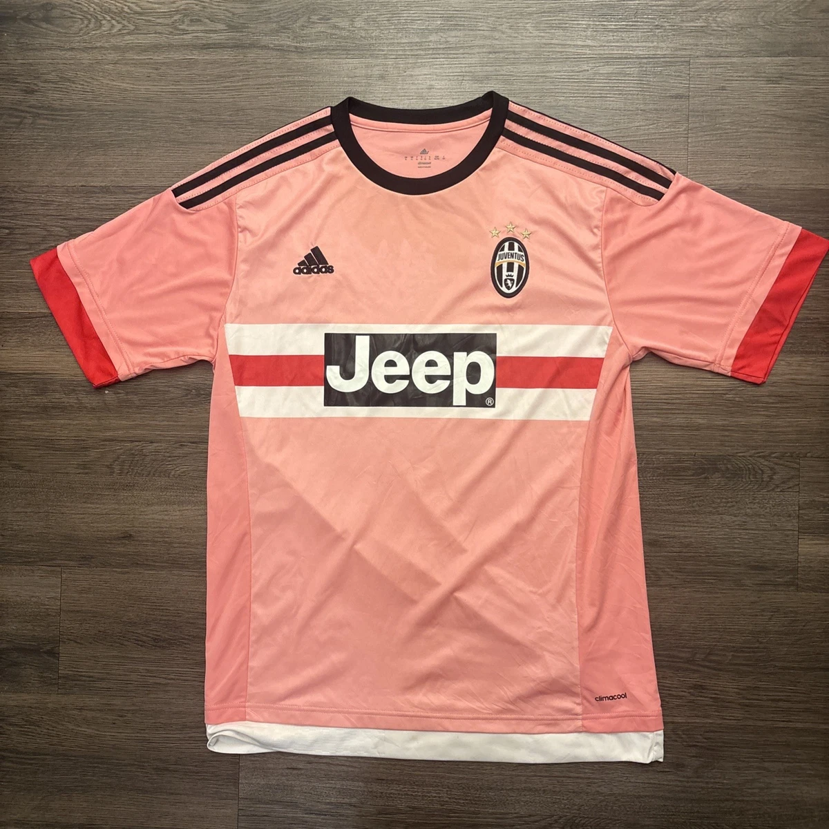 き*ん様 ユベントス 26/27 ピンク 3XL オーセンティック　完売品 Juventus Pink Size XL International Club Soccer Fan Apparel and