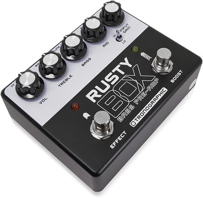 Tronographic Rusty Box Japan Edition Bass Effects Pedal Rare