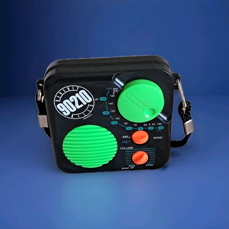 Vintage Beverly Hills 90210 Promotional AM/FM Radio -'91 Torand, a Spelling Ent