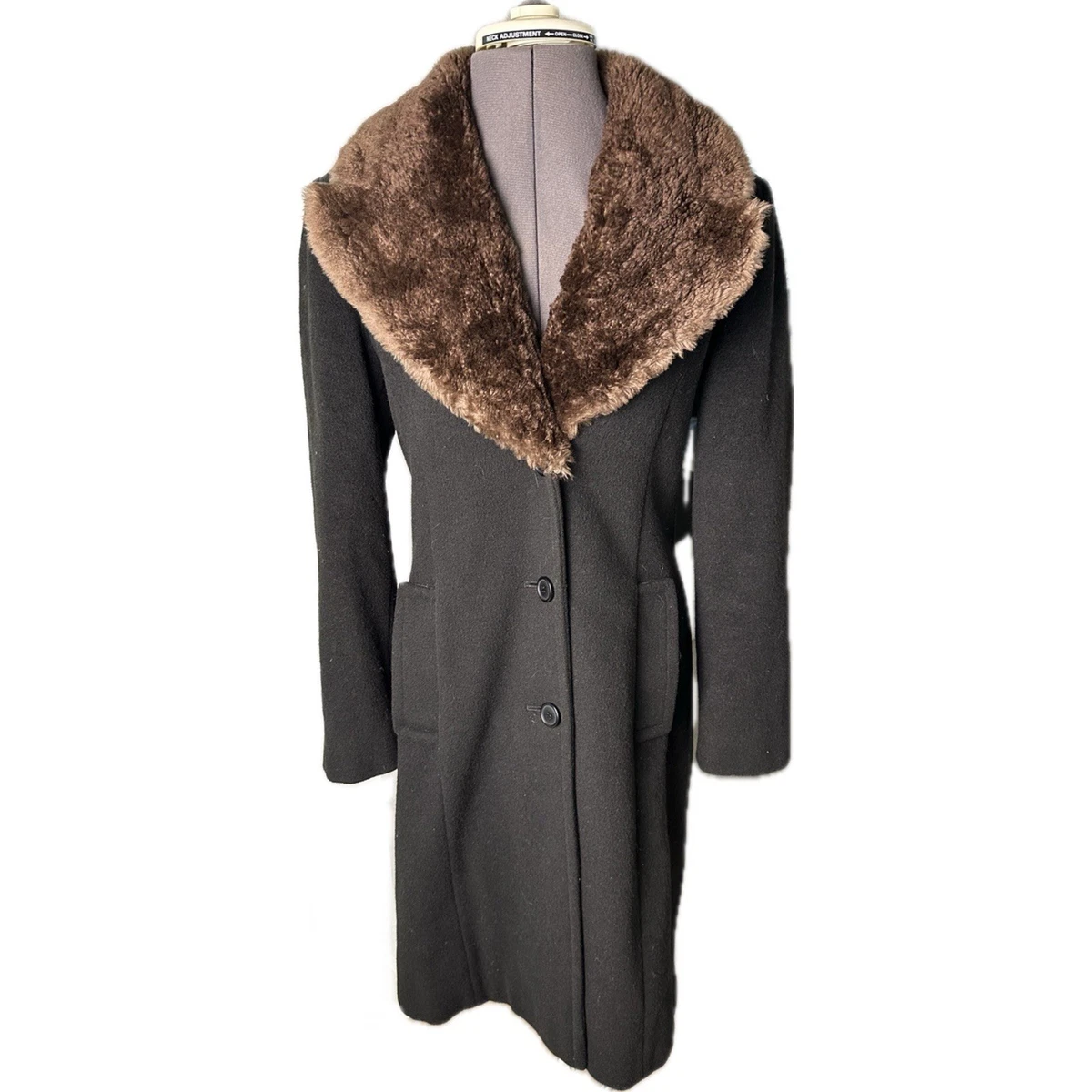 Faux Fur Trench Coats for Women for sale | eBay