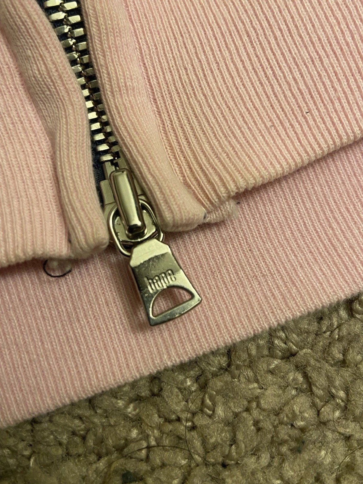 A BATHING APE (BAPE) FELPA CON CAPPUCCIO VINTAGE BAPE CAMO FULL ZIP MULTICOLORE TAGLIA L BLU BIANCO NERO GRIGIO ROSA