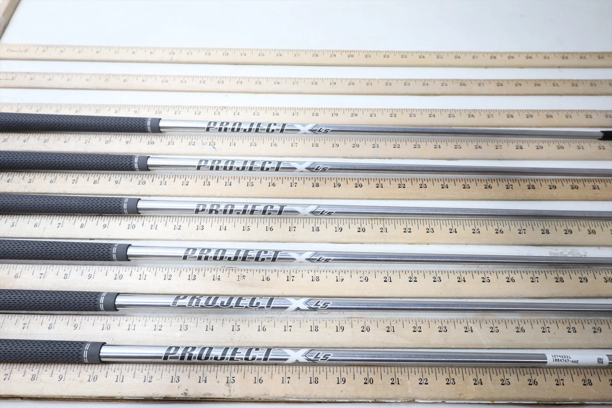 Aste Per Ferri Da Golf Project X Rosse .355 Taper Tip - Flex 5.5/6.0/6.5 (singoli O Set)