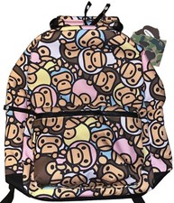 BAPE Baby Milo All-Over Pastel Print Daypack ...