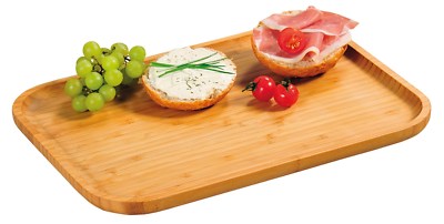 Kesper Servierbrett Bambus   37,5 cm x  27,5 cm  x  Stärke 2 cm Tablett  58161