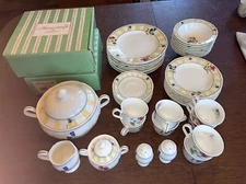 Noritake Homecraft Summer Estate Choice Salad Plate Cup Saucer Vegetable Bowl