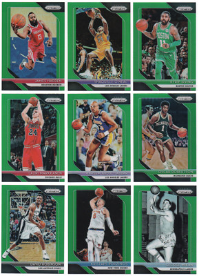 2018-19 Panini Prizm Prizms Green Veteran Only Pick Any Complete Your Set