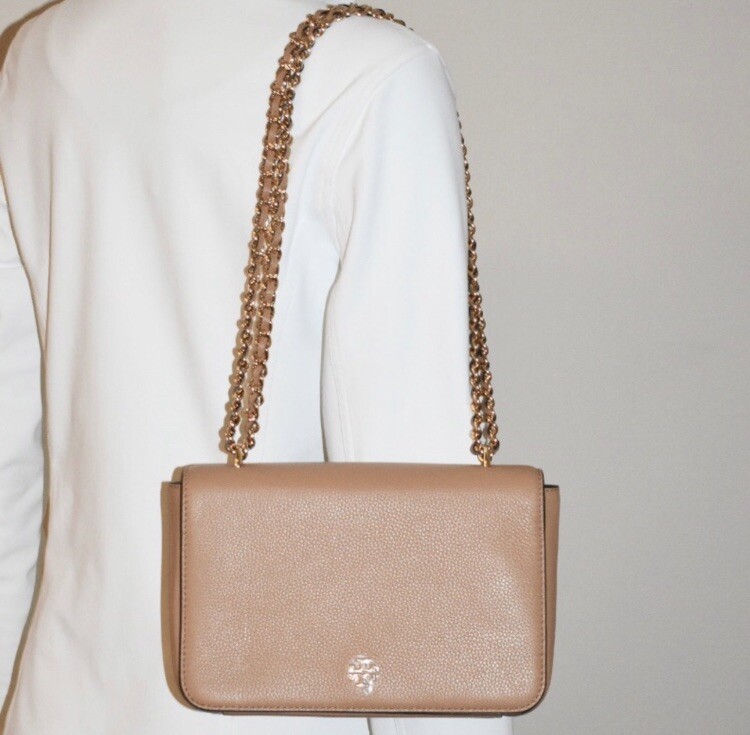 ショルダーバッグ・ポシェット Tory Burch  Shoulder Bags Women Leather Brown/Cardamom TORY BURCH Carter Adjustable Shoulder Bag Crossbody Purse