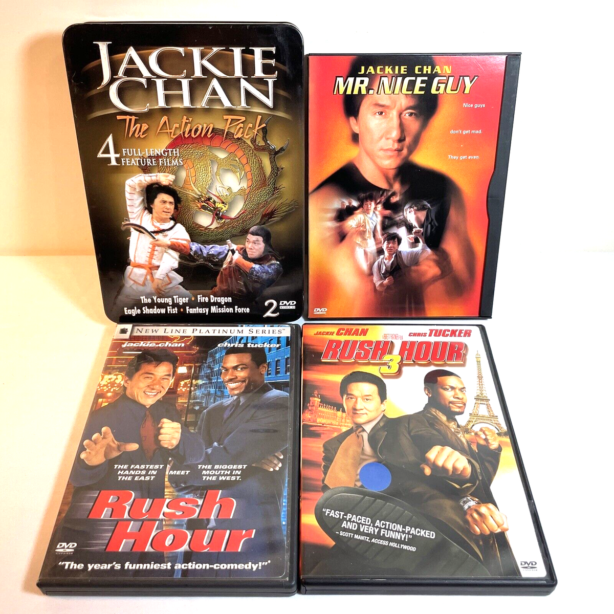 7 JACKIE CHAN MOVIES (DVD Lot) Action Adventure Comedy Crime