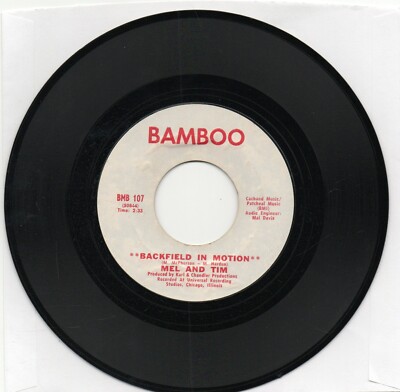 Mel And Tim Backfield In Motion On Bamboo Original 45 | eBay