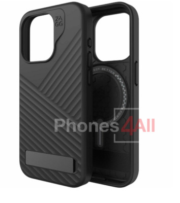 Zagg Ultra Protective Denali Snap Case For iPhone 15 Pro 6.1  (2023)- Black