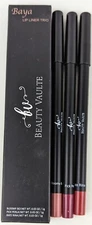 Baya Beauty Vault Lip Liner Trio 3 x1g: Bloomy Bo, Pick Perla, Rate Rina
