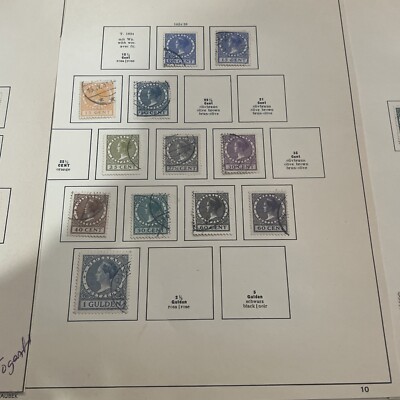Netherland 6 Pages collection Used ( File 92) | eBay