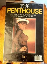 Vintage 1998 Penthouse 35 Sensuous Photos 16 Months Calendars Centerfold Sealed
