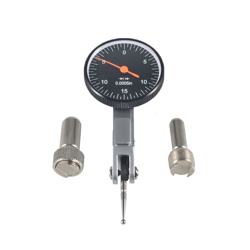 Precision Black .030 Test Indicator with .0005 GR Dial 0-15-0 Reading New