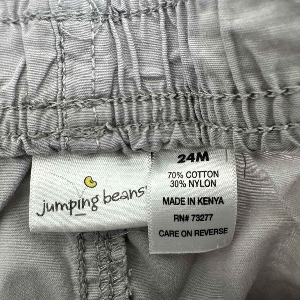 Pantalones Cortos Jumping Beans Niños Niños 24M Gris... #19231 Foto 2 de 4