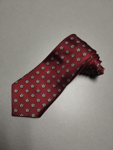 Handmade 100% Silk Necktie ~ Not Branded, No Lable, No Loop