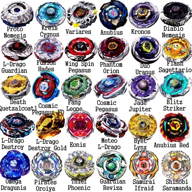 Auswahl Kreisel für Beyblade Metal Fusion Arena Beyblades 4D L-Drago Galaxy