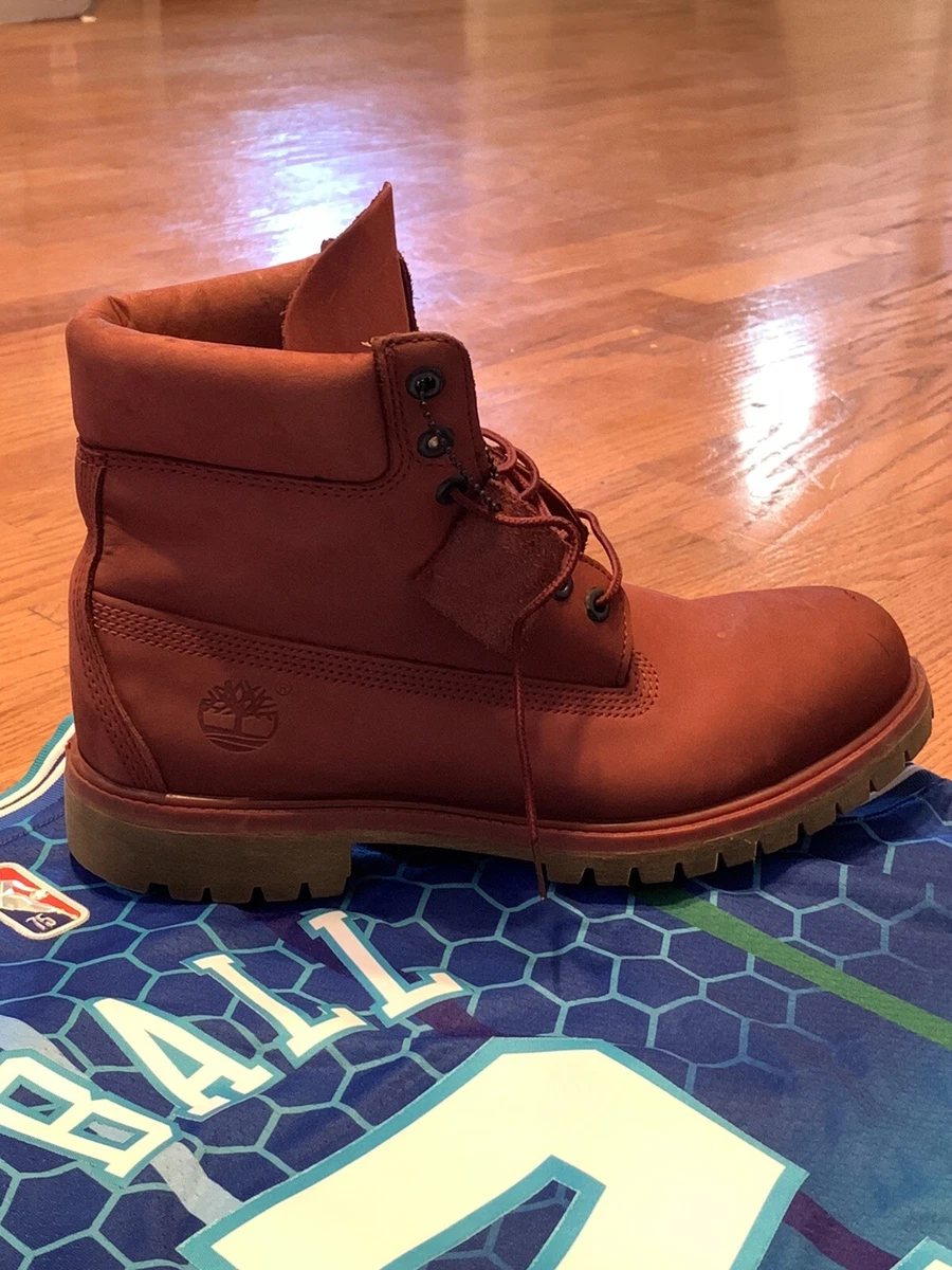 Mens maroon on sale timberland boots