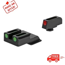 TruGlo TG-TG131MP1 Fiber Optic Set Front Rear for Smith Wesson MP 380 SHIELD EZ