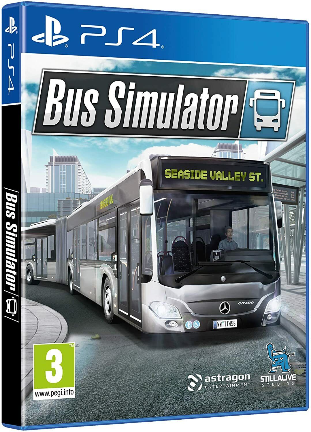 BUS SIMULATOR Playstation 4 PS4 EXCELLENT Condition FAST Dispatch PS5  Compatible