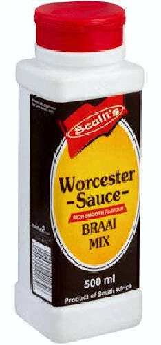 Scalli's - Worcester Sauce - Braai Mix - 500ml Bottle - Picture 1 of 1