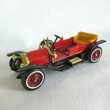 VTG MATCHBOX ENGLAND YESTERYEAR Y9 1912 SIMPLEX TOURABOUT RED DIE-CAST