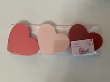Target Bullseye Playground Valentine’s Day Wood Signs Set of 3 Hearts