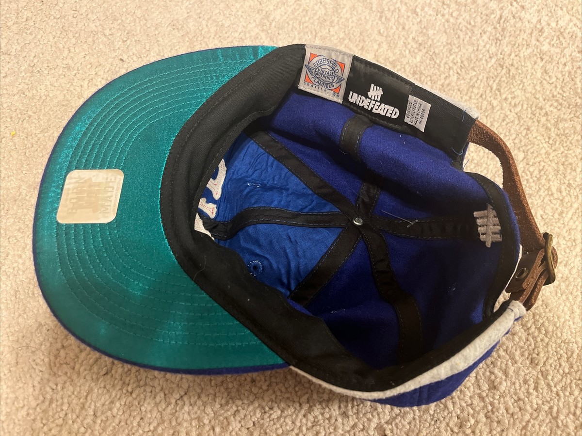 UNDEFEATED X EBBETS FIELD UND FELT BALLCAP Blue