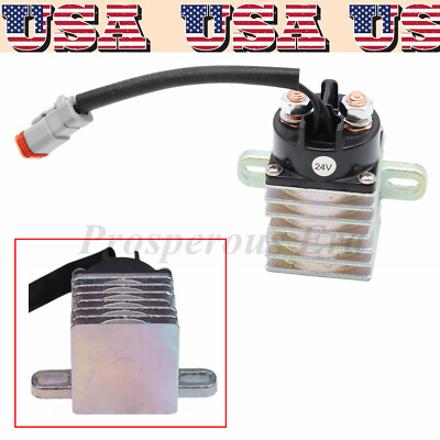 24V 100A Relay Solenoid 2915064 3740150 For JLG 1930ES 2032ES 2630ES 2646ES