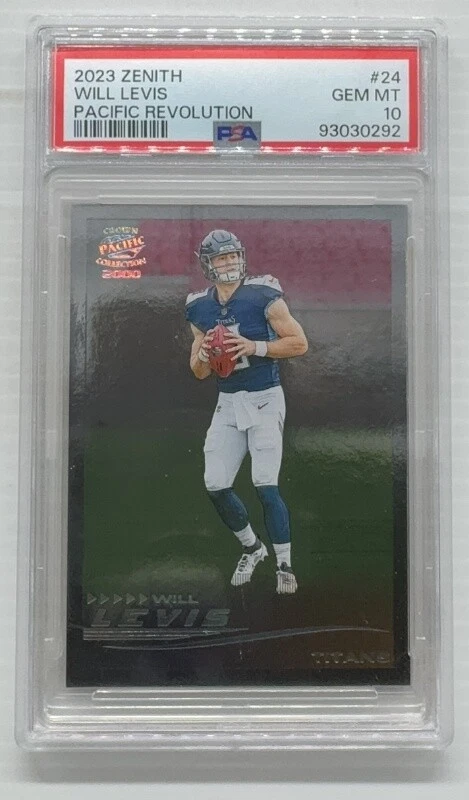 Will Levis Panini Zenith Pacific Revolution #24 Base