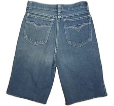 Vintage Montgomery Ward High Waist Denim Shorts Cutoffs Size 7 26 70s 80s Jorts