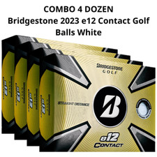 Bridgestone e12 CONTACT Golf Balls Combo 4 dozen White