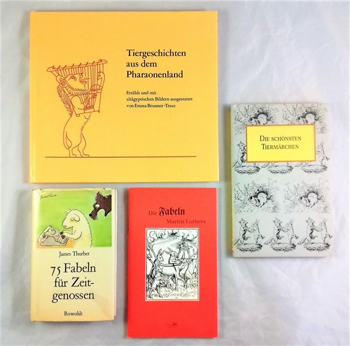 🧚 8 x Fabeln - Tier Märchenbücher für Kinder Sammlung Sagen Bücherpaket - Imagen 4 de 4