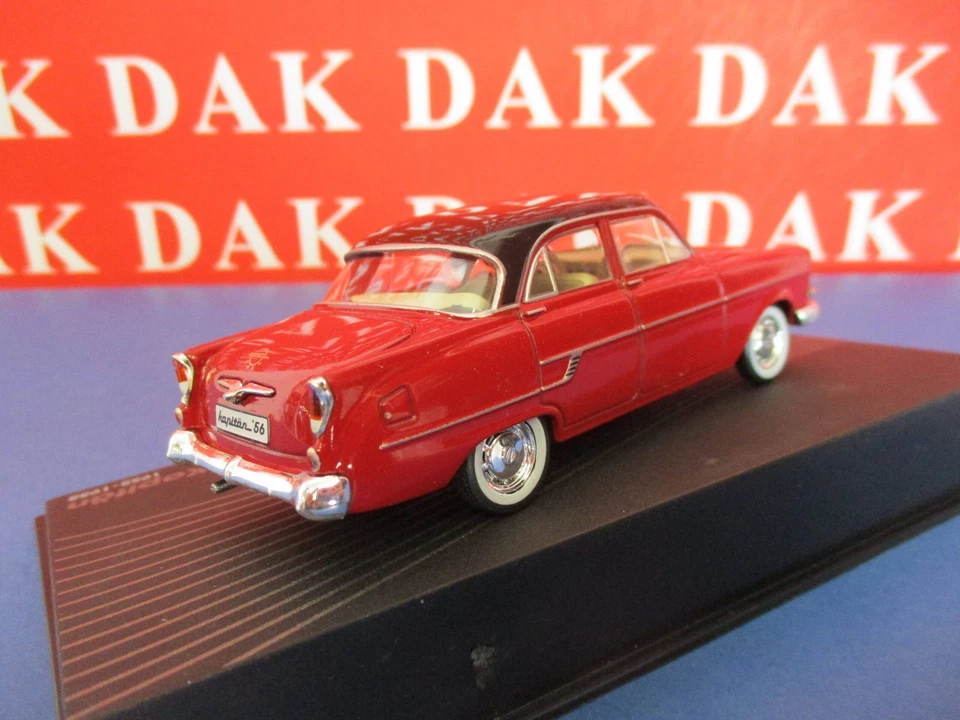 Die cast 1/43 Modellino Auto Opel Kapitan Rossa 1955-1958 - Immagine 3 di 4
