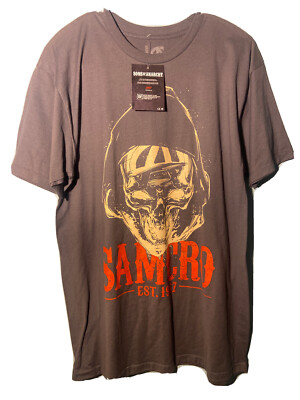 Sons Of Anarchy Samcro T-shirt Graphic Size L Mens